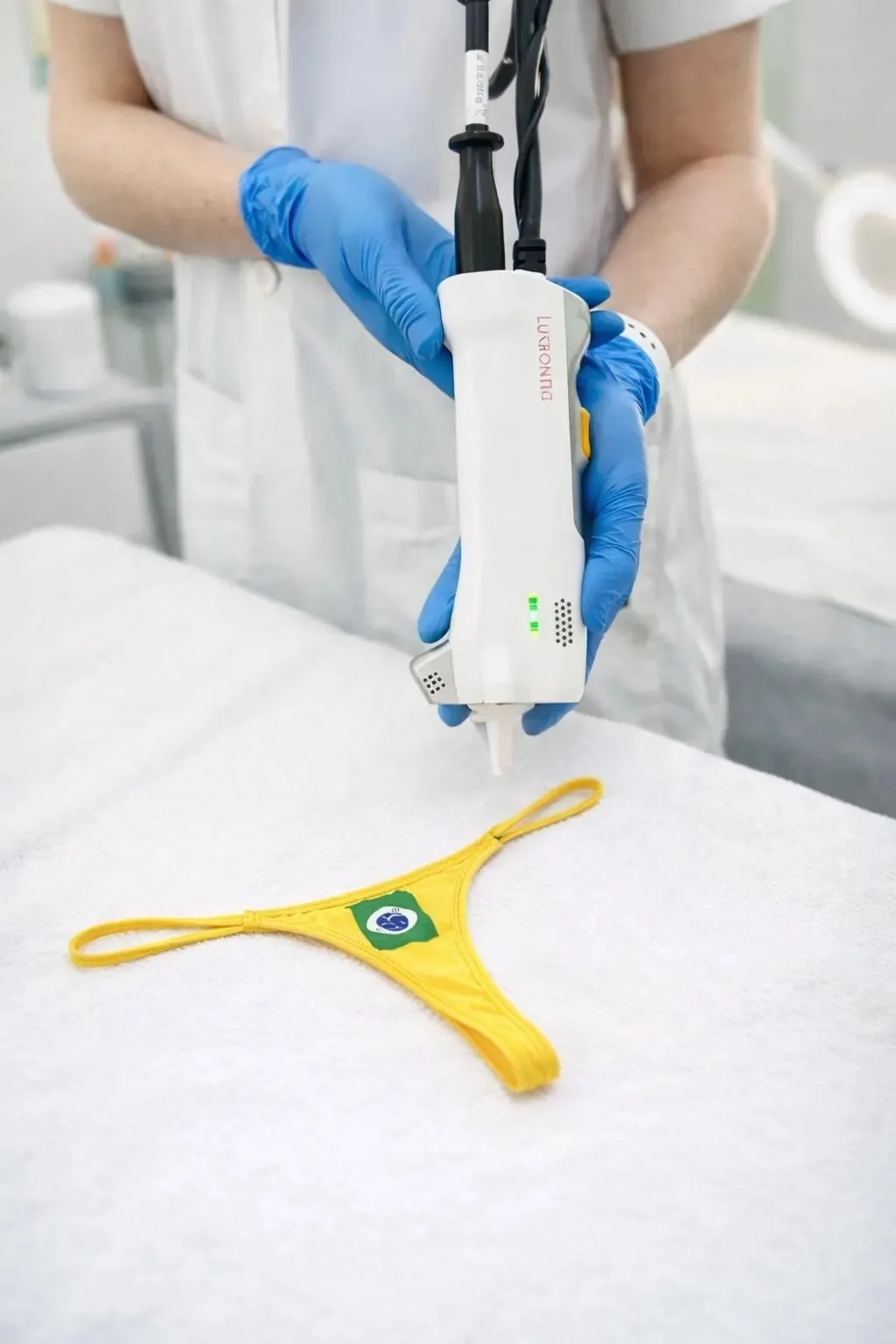 Brazilian laser hair removal treatment at Aroma Toronto