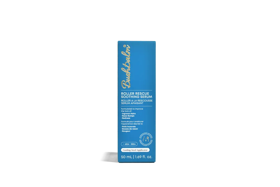 Bushbalm Roller Rescue Refill box at Aroma Waxing and Laser Clinic Toronto