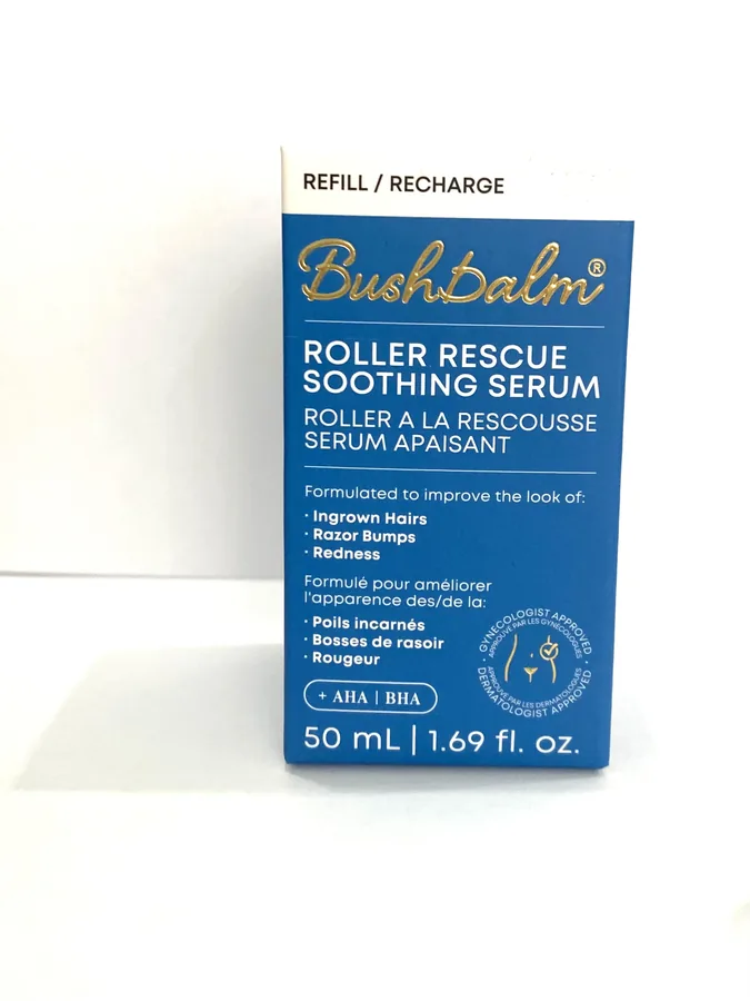Bushbalm Roller Rescue Soothing Serum at Aroma Waxing and Laser Clinic Toronto