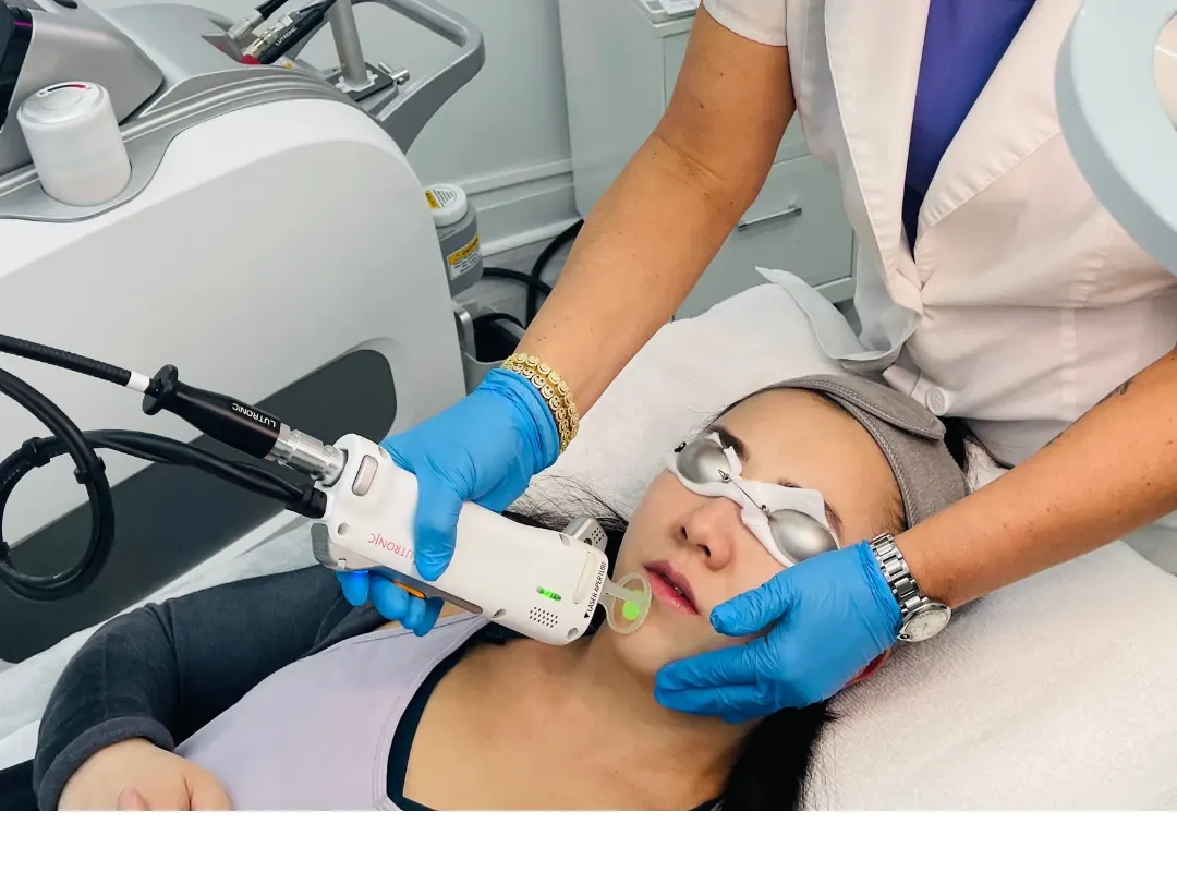 Laser consultation for hormonal facial and body hair growth at Aroma Toronto