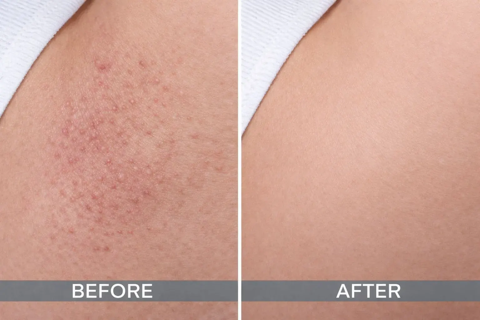 Laser hair removal for ingrown hairs at Aroma Toronto