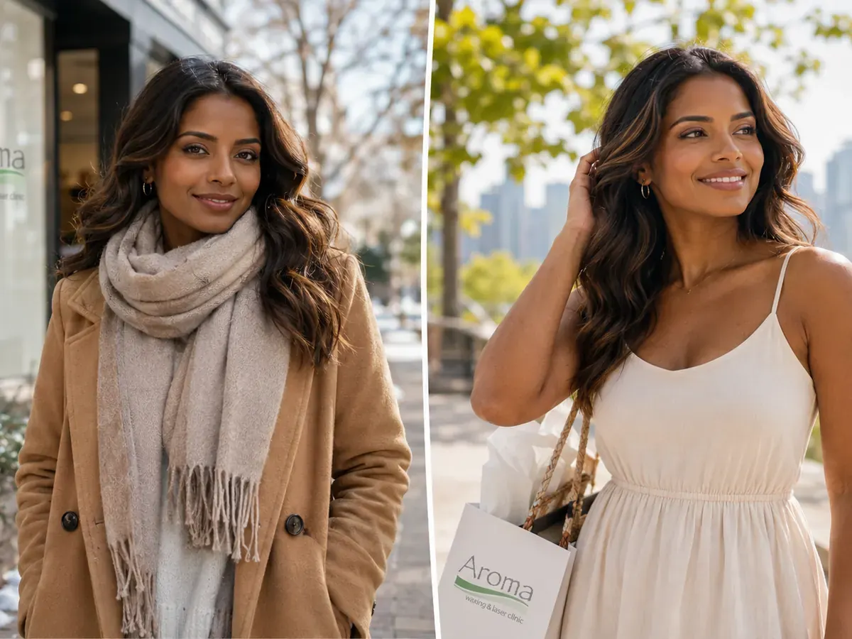 Seasonal laser hair removal planning in Toronto