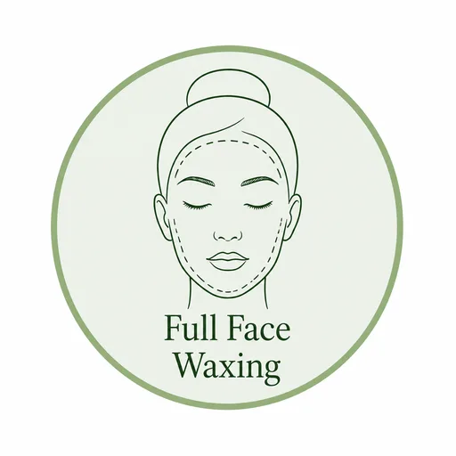 Face waxing service