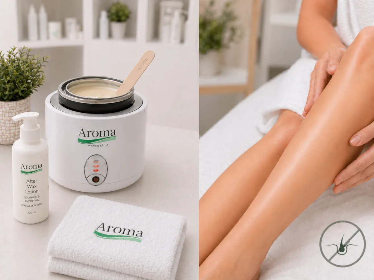 Waxing and sugaring aftercare for ingrown-hair-prone skin at Aroma Toronto